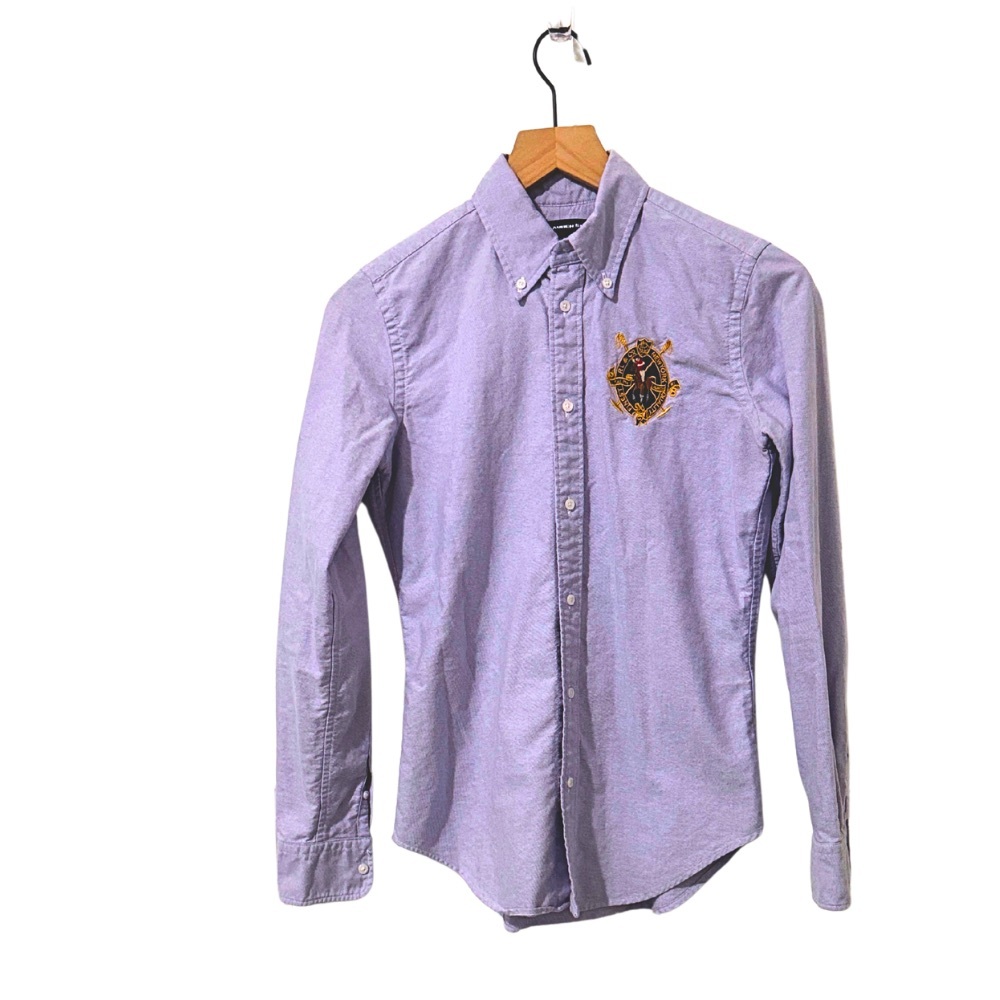 Ralph Lauren Lavender Button-Down Shirt woman